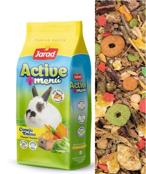CONEJO ENANO FRUTA Y VERDURA 800G 2239