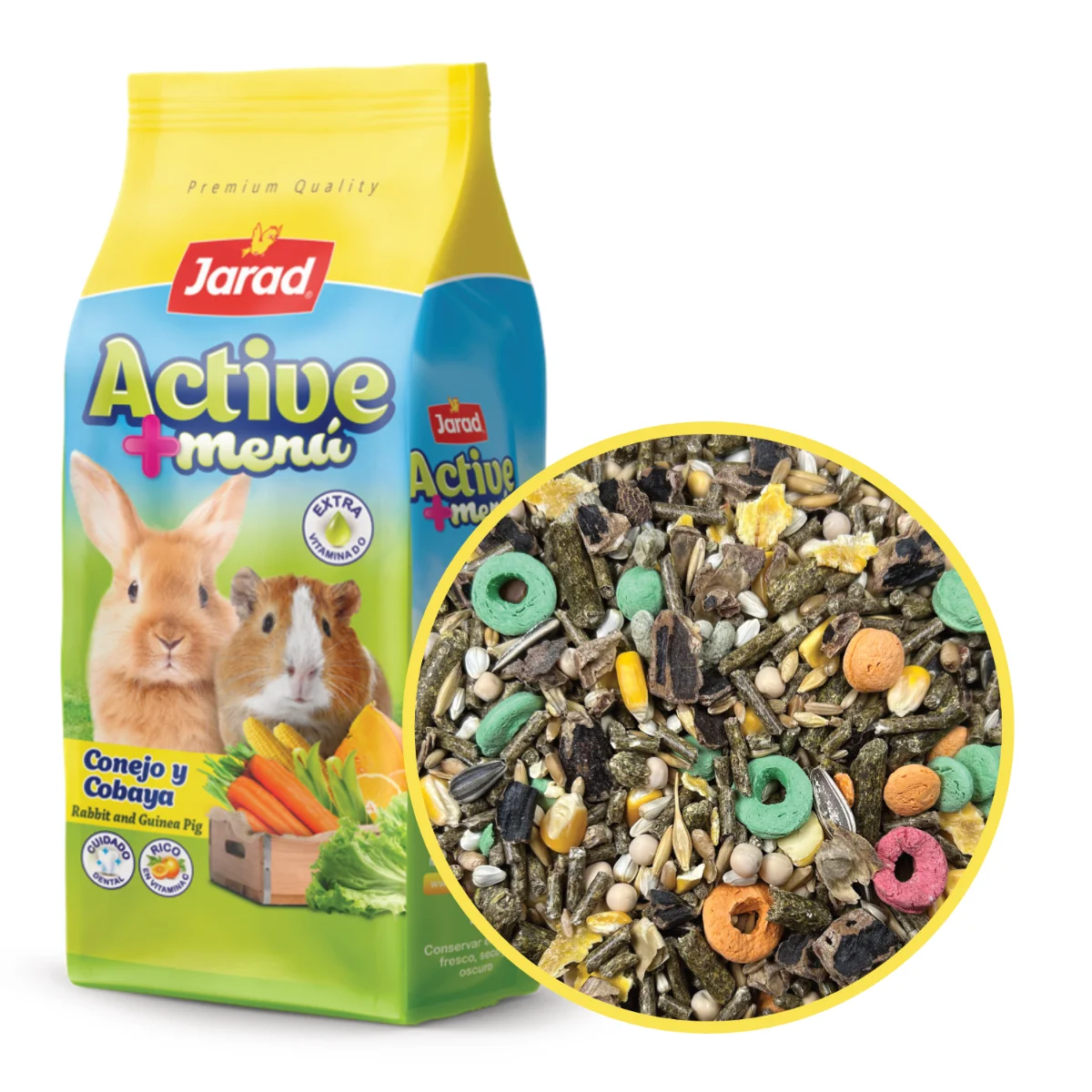 CONEJOS Y COBAYAS ACTIVE 800 G 2321