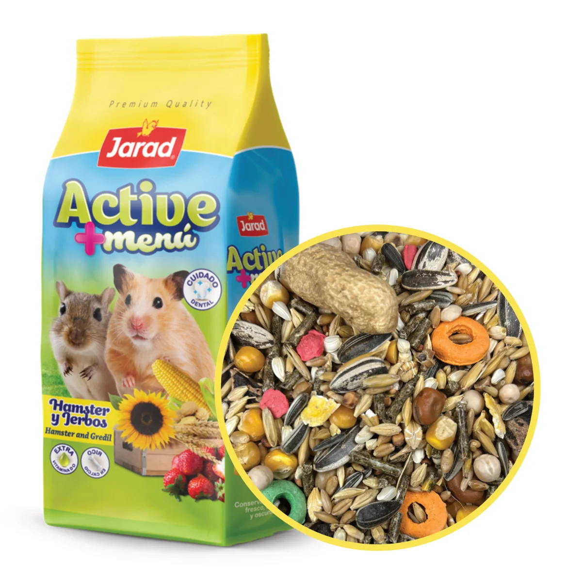 HAMSTER JARAD ACTIVE 800 G 2376