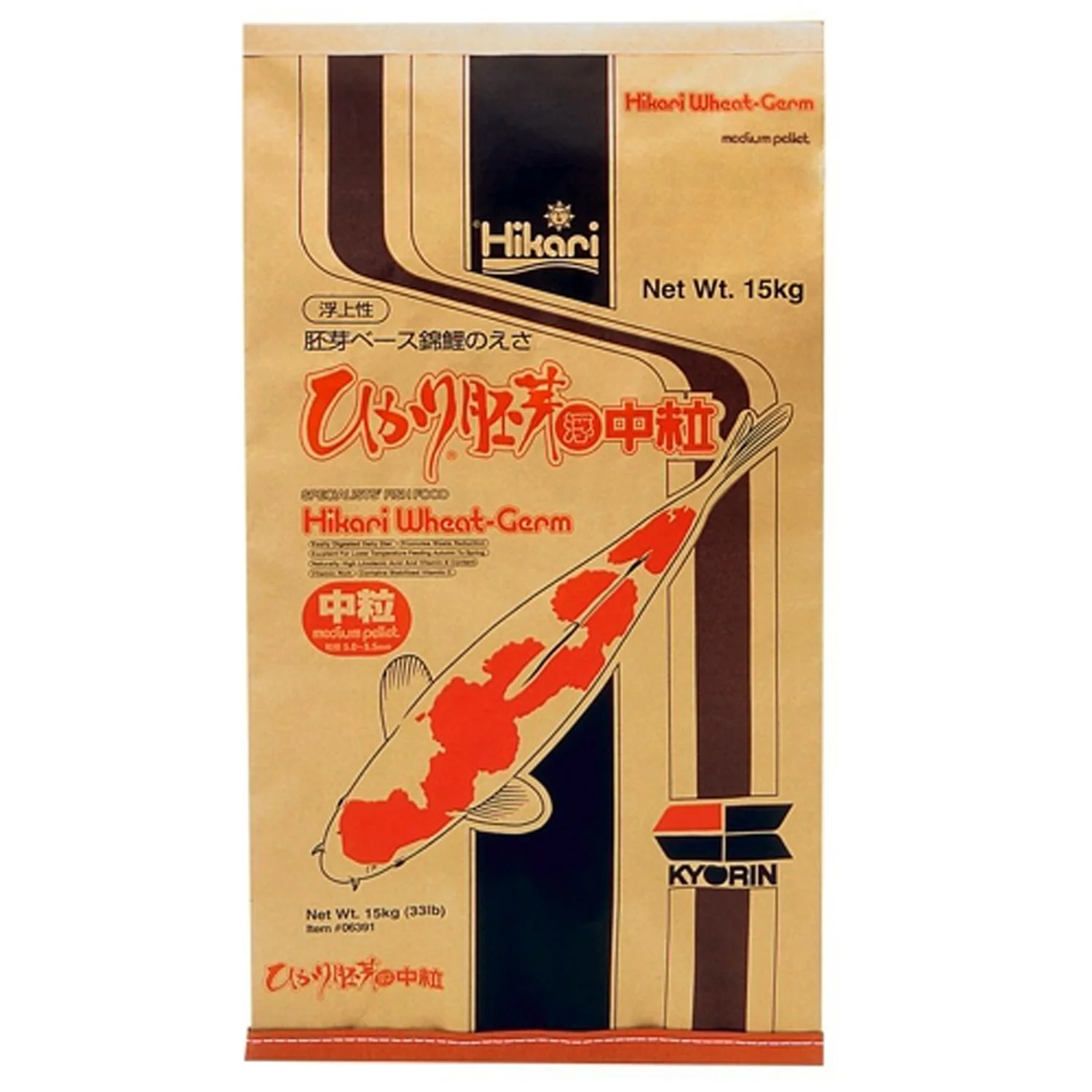 HIKARI WHEAT-GERM MEDIUM 33 lbs