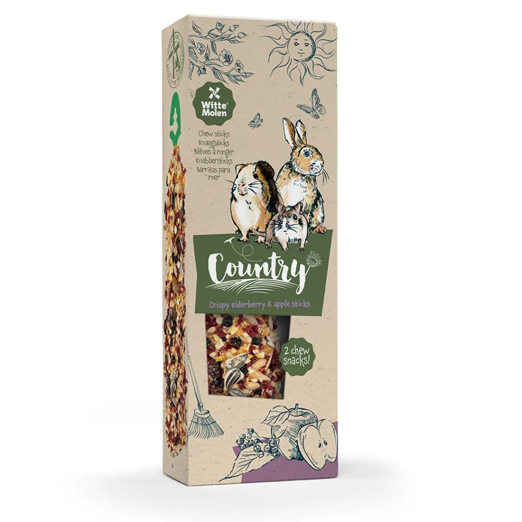 COUNTRY CHEW STICKS VALLAS&APPLE 1ST