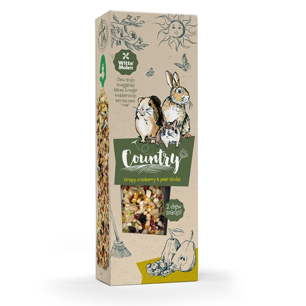 COUNTRY CHEW STICK CRANBERRY & PEAR
