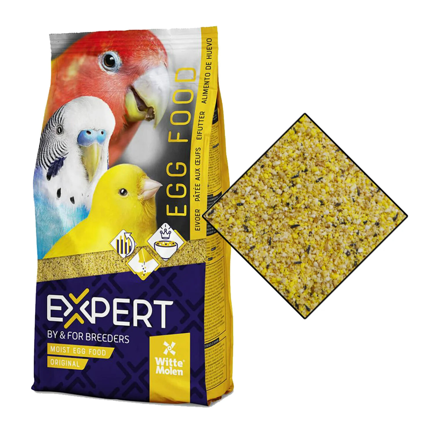 EGGFOOD MOIST YELLOW PEQUEÑA / 1 KG