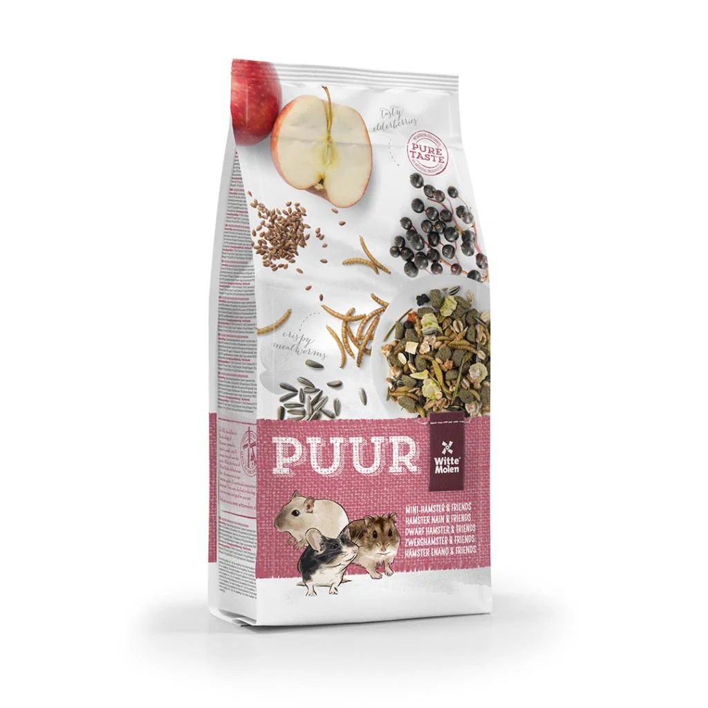 PUUR DWARF HAMSTER & FRIENDS 400 GR