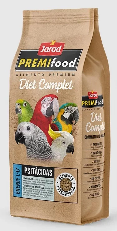 PREMIFOOD COMPLET PSITACIDAS 700GR 3349