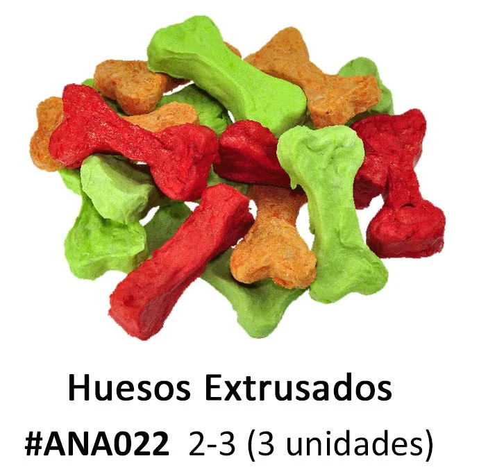 HUESO EXTRUSADO 2-3 " / 3 uds
