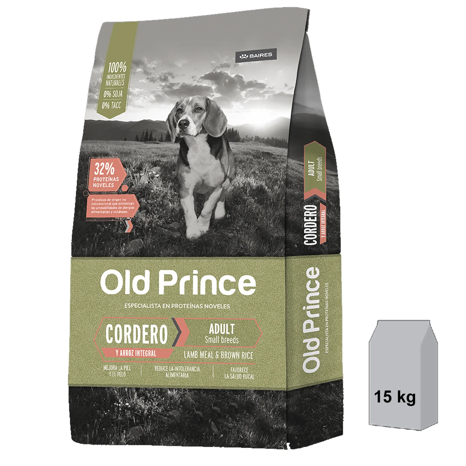 OLD PRINCE PERRO ADULTO SMALL L&R 15KG