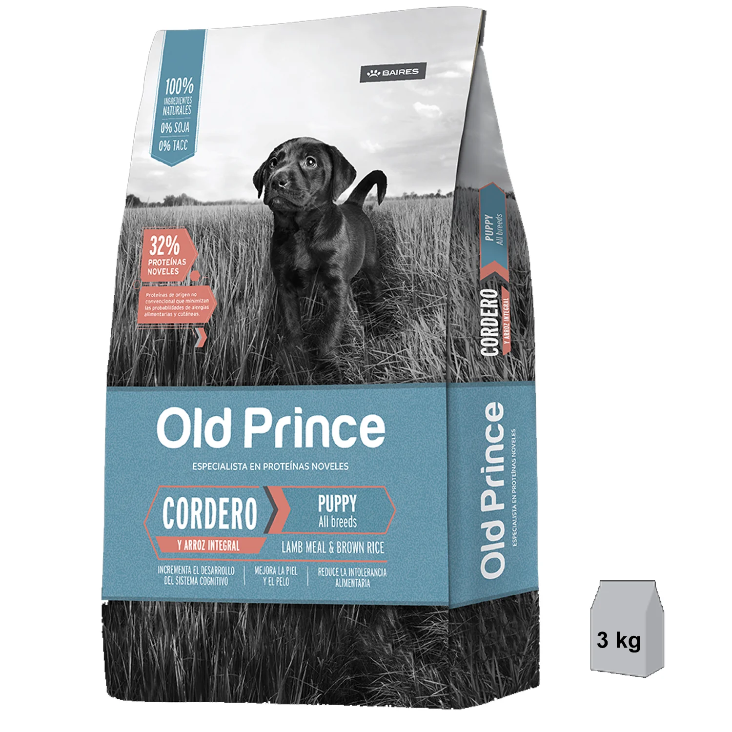 OLD PRINCE PERRO CACHORRO L&R 3KG