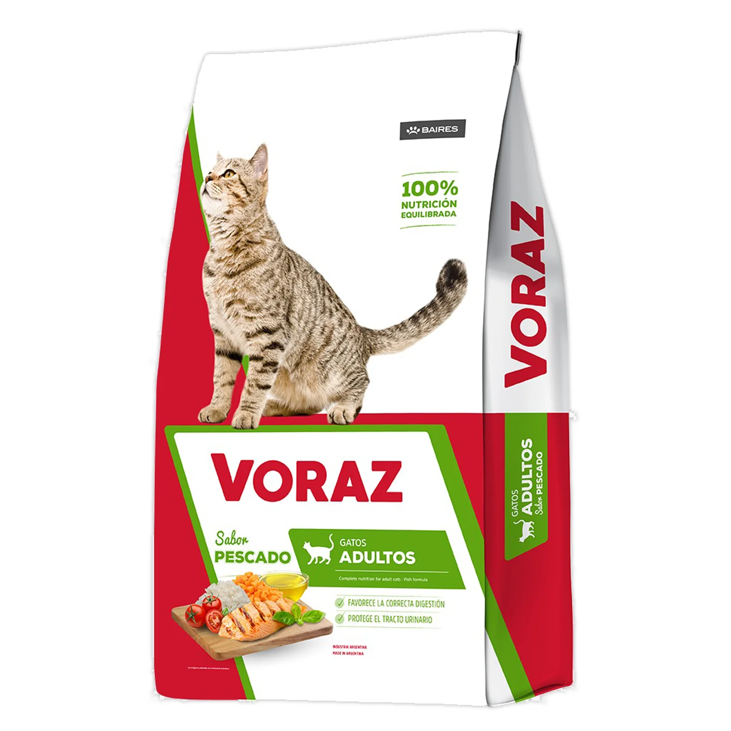 ALIMENTO VORAZ GATO 20 KG