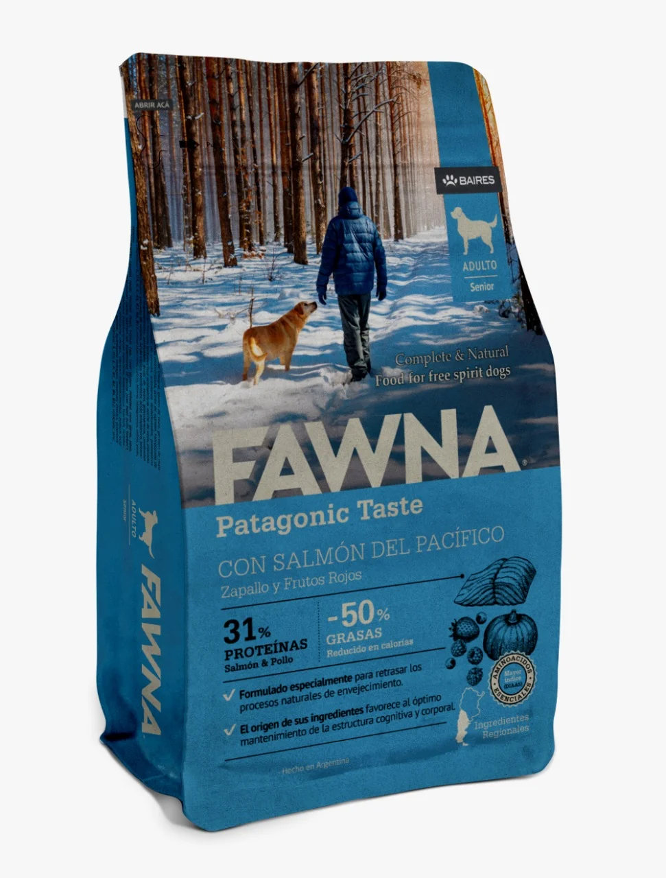 FAWNA PERRO ADULTO SENIOR 3 KG