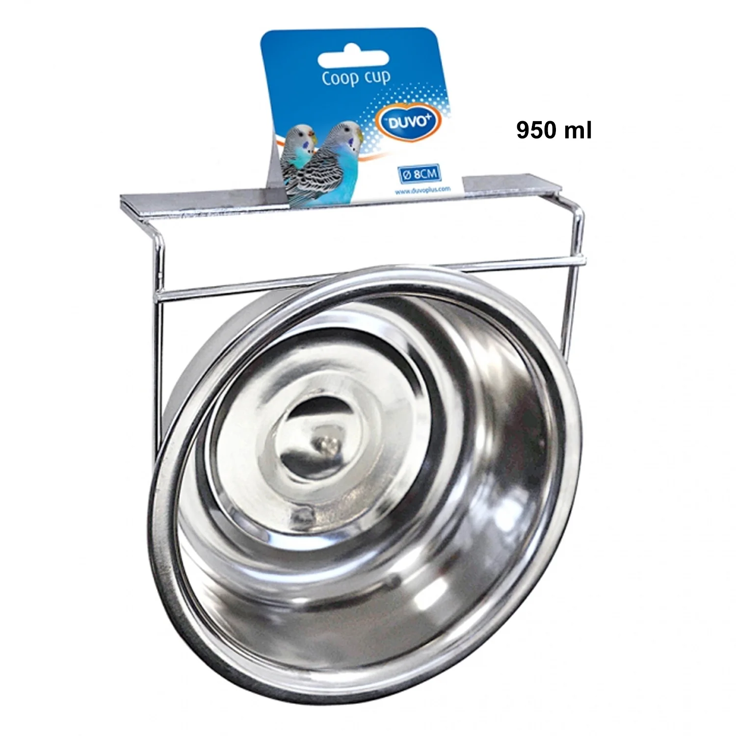 COPA PARA AVES INOX + SCREWS Ø14 CM 950