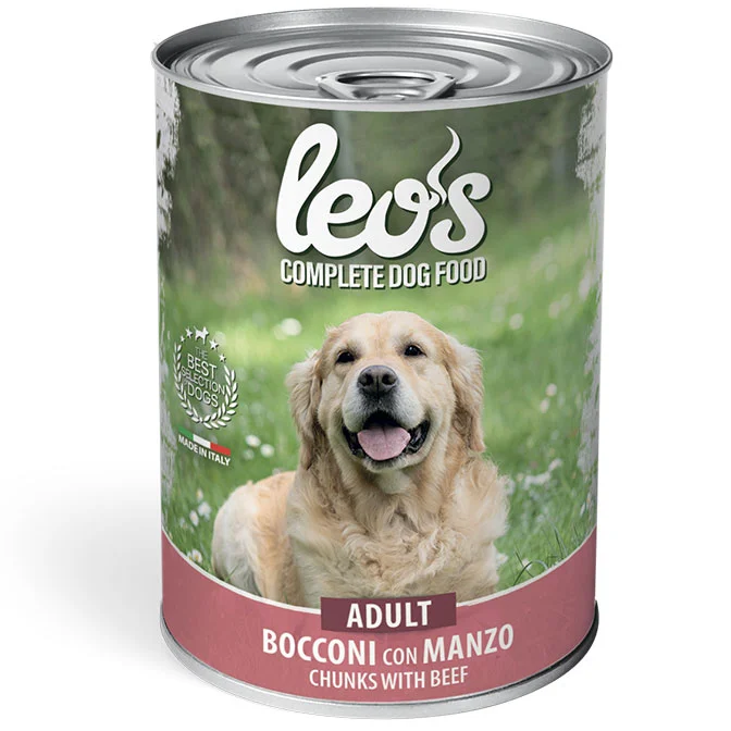 LEO'S PERRO ADULTO CARNE 415G