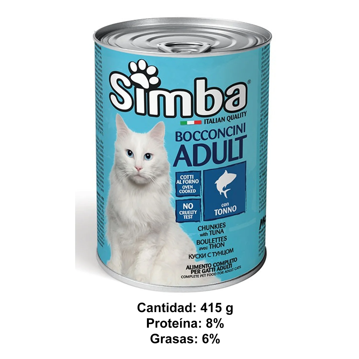 TREAT SIMBA LATA GATO 415 G ATÚN