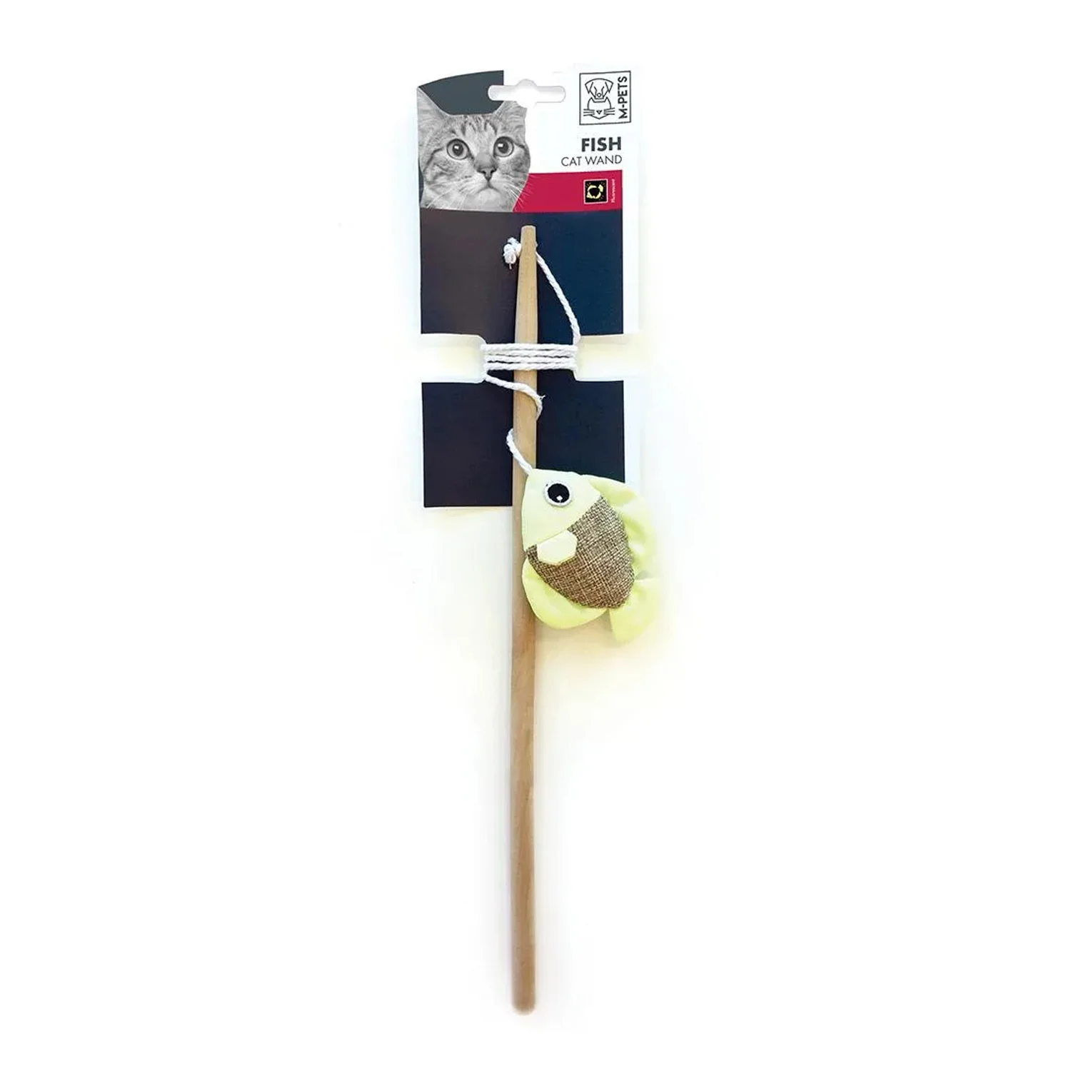 JUGUETE GATO FISH CAT WANDS - 35CM