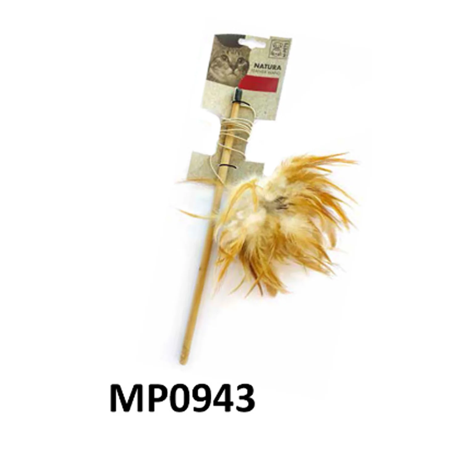 VARILLA PARA GATO-NATURA FEATHER