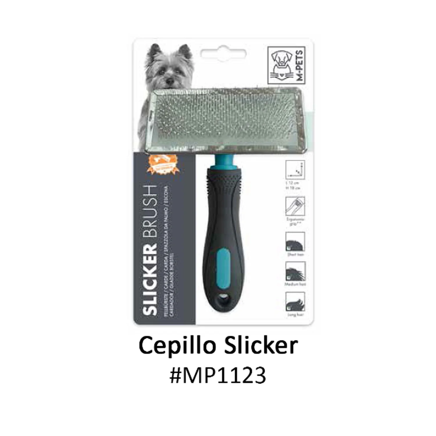CEPILLO SLICKER M-PETS