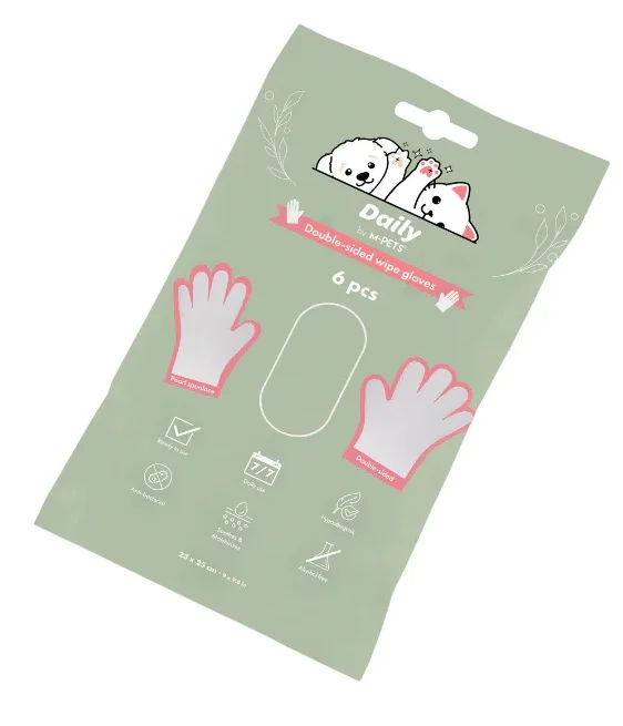 GUANTES DE LIMPIEZA DIARIOS 6UDS 23x25cm