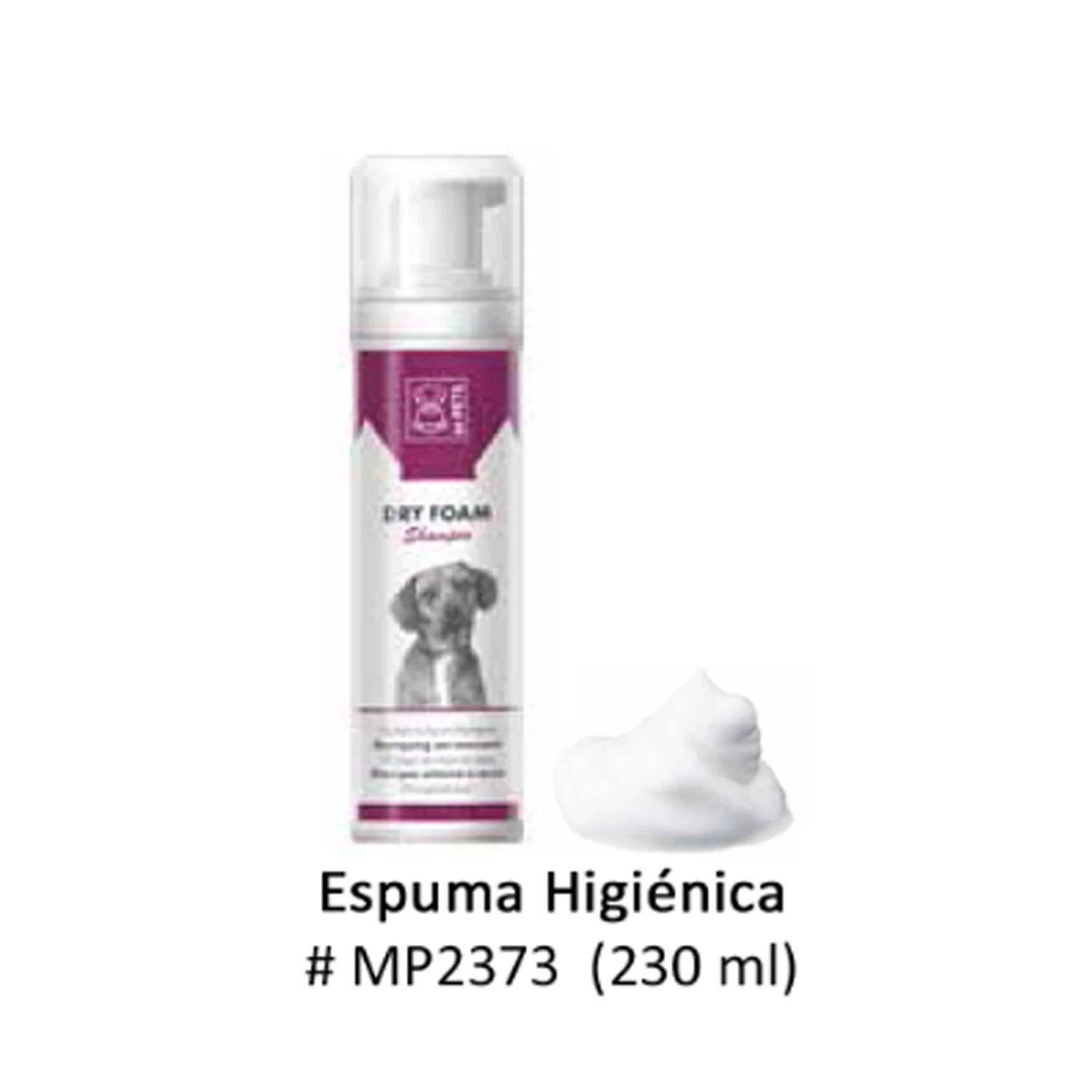 ESPUMA HIGIÉNICA 230 ML / M-PETS