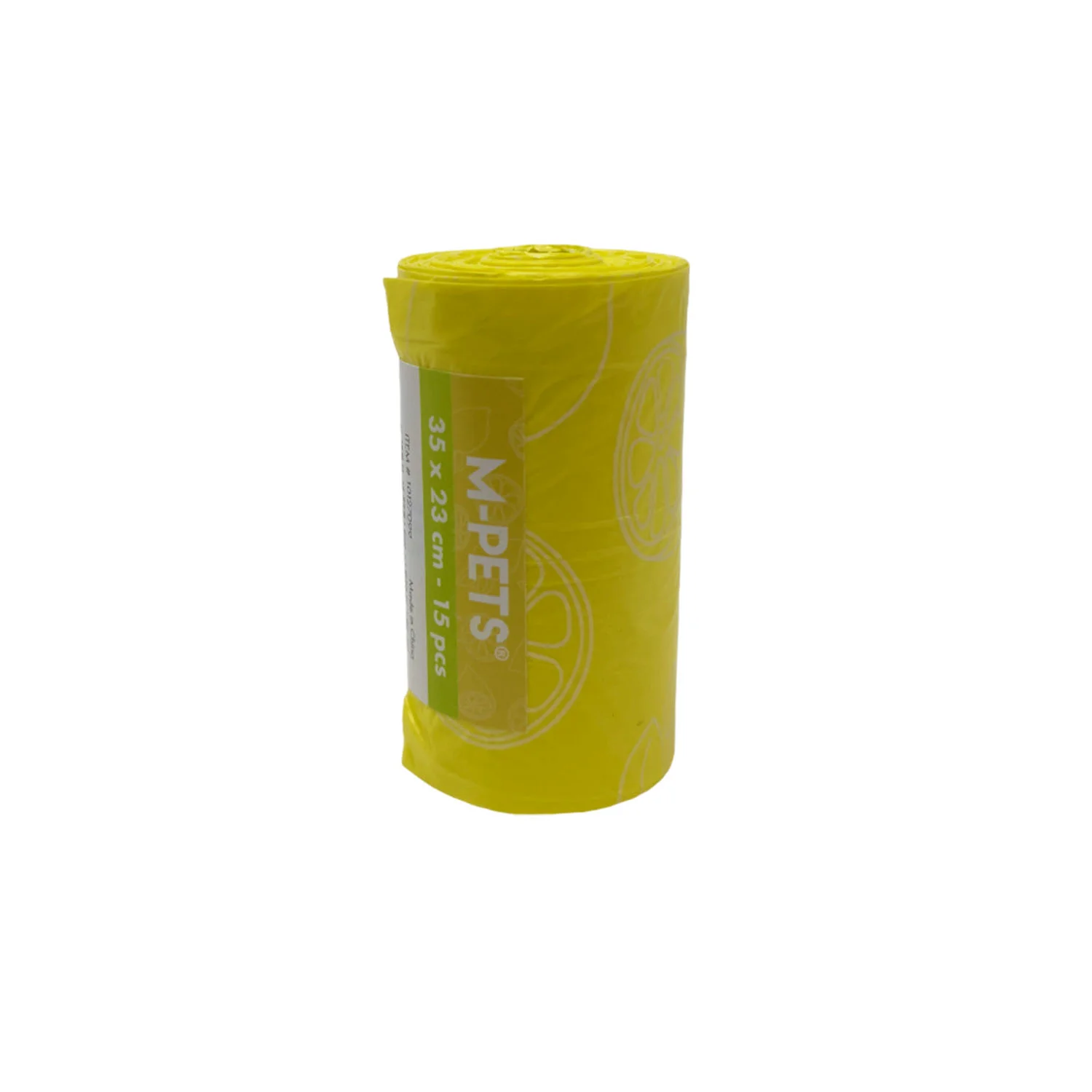 BOLSAS DESECHOS 360ROLLOS LIMÓN AMAR