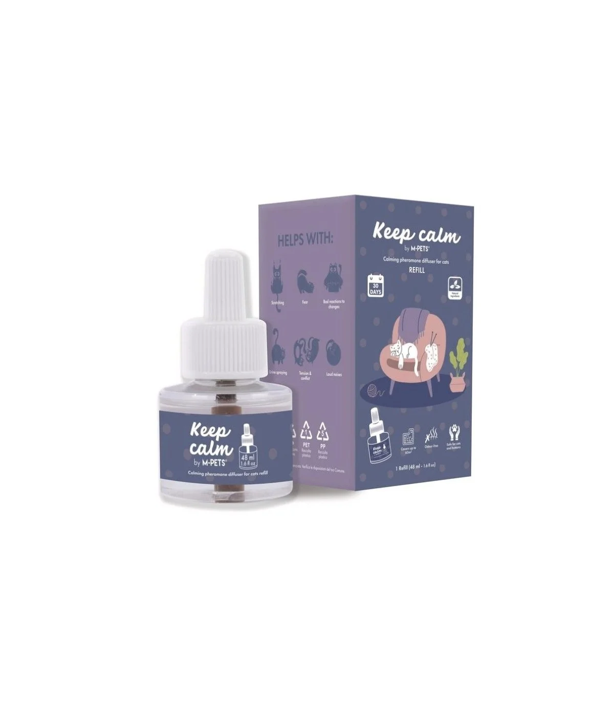 DIFUSOR DE FEROMONAS PARA GATOS 48ML REPUESTO