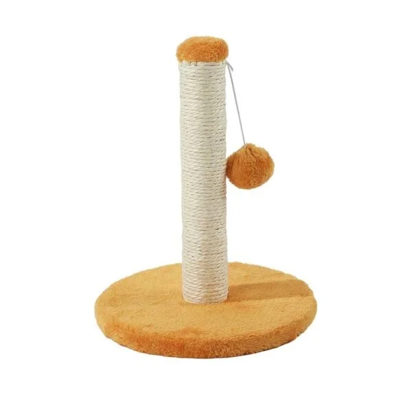 RASCADOR PARA GATOS PLUMA NARANJA
