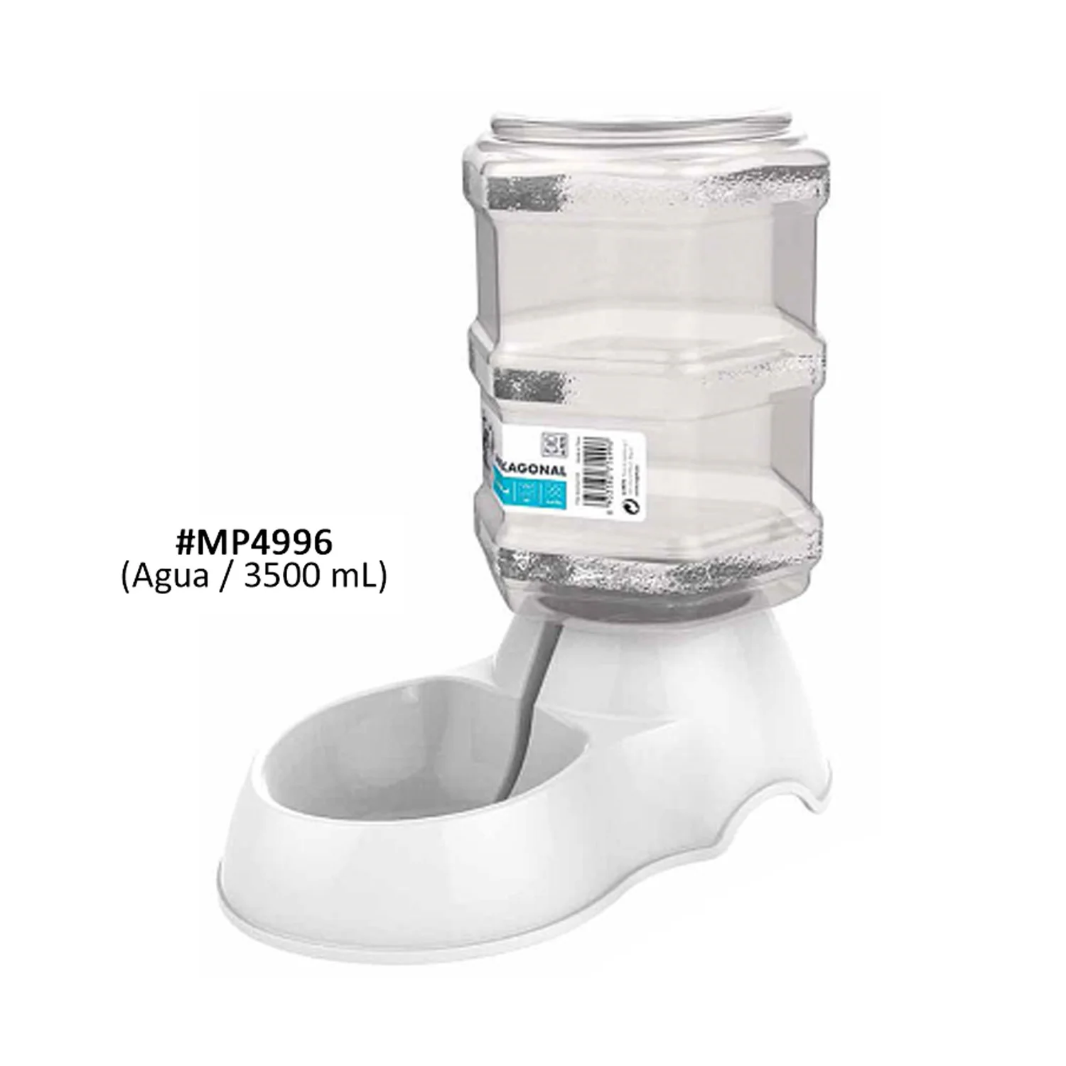 DISPENSADOR HEXAGONAL DE AGUA-3500ML
