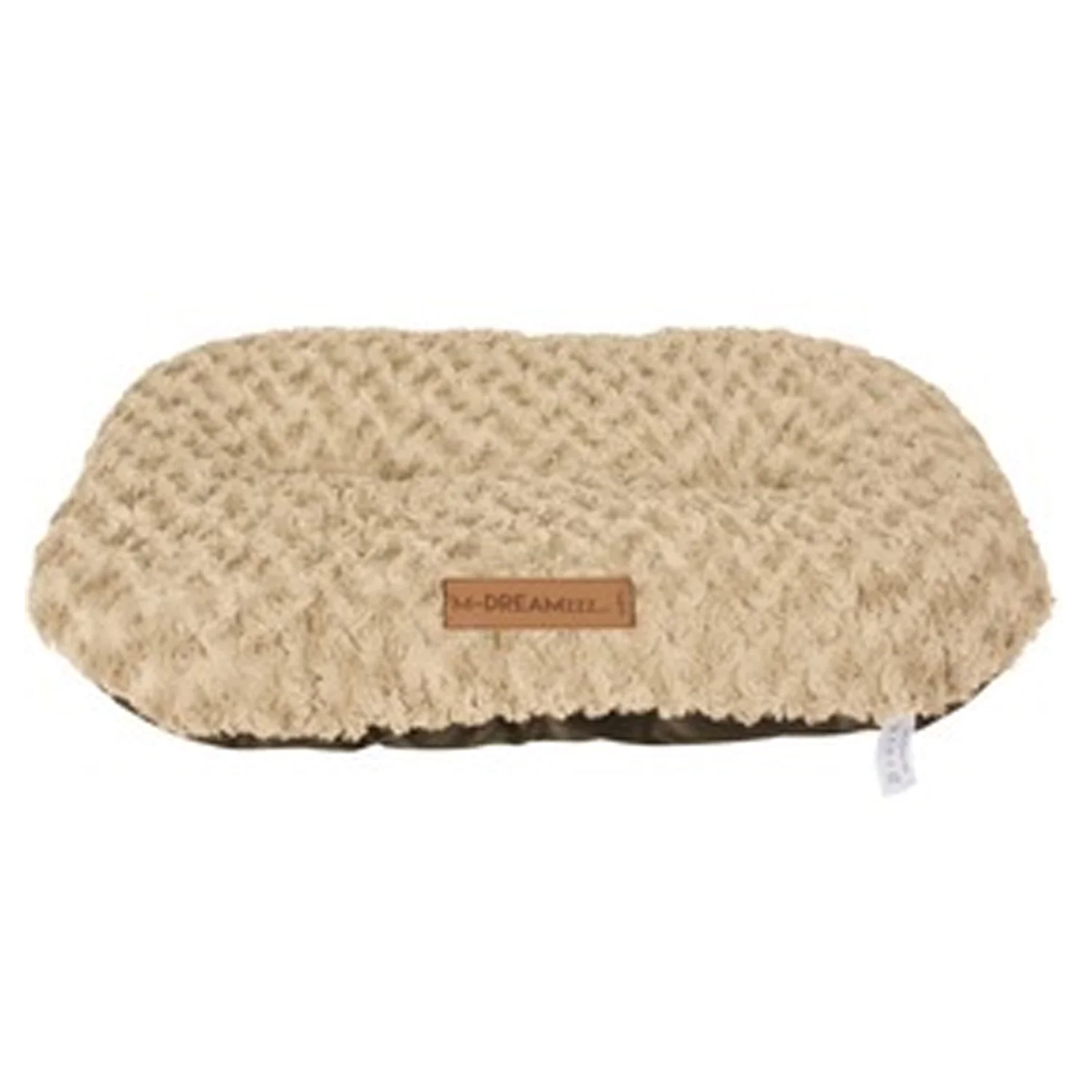 CAMA SHETLAND OVAL XS 55x38CM BEIGE