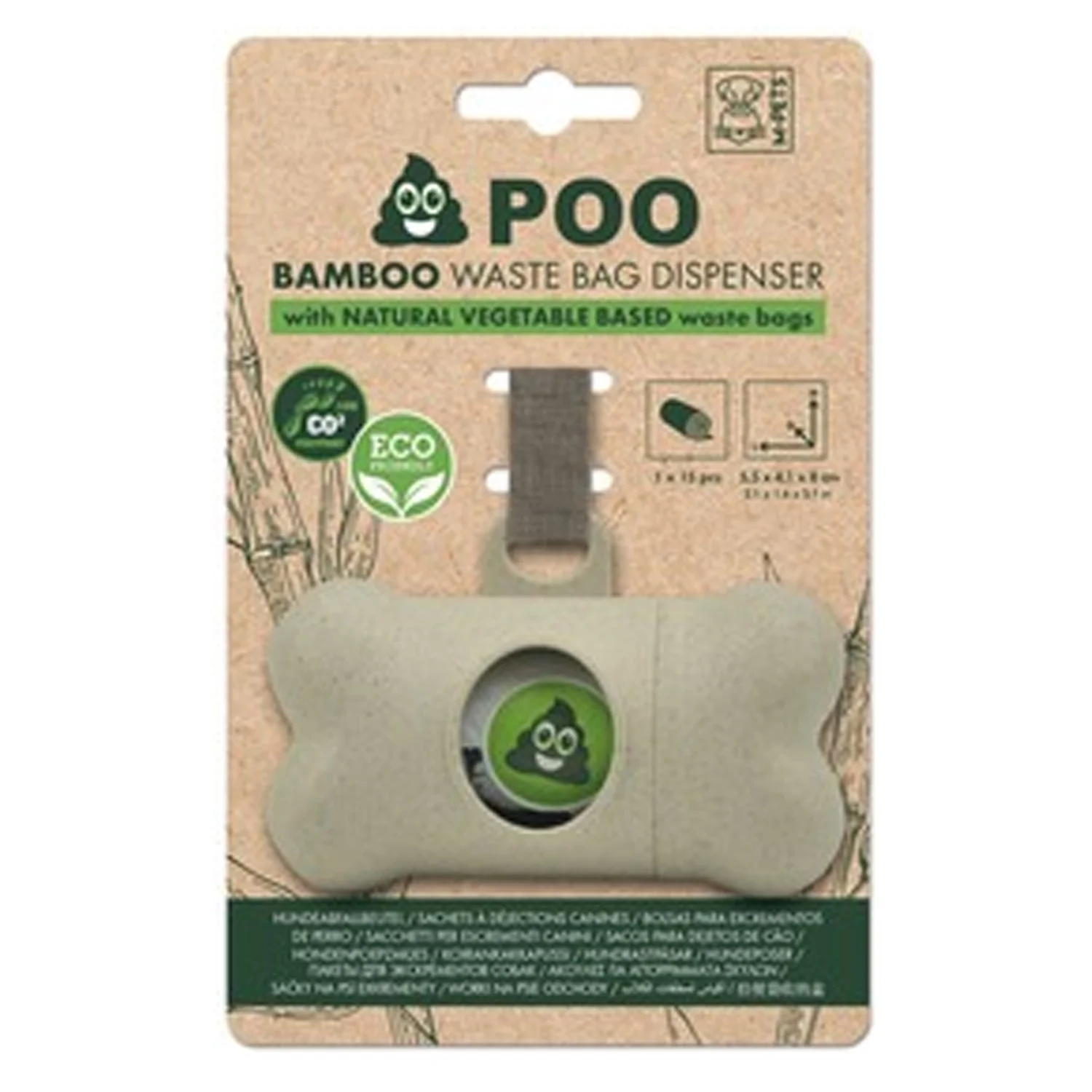 DISPENSADOR BOLSAS BAMBOO