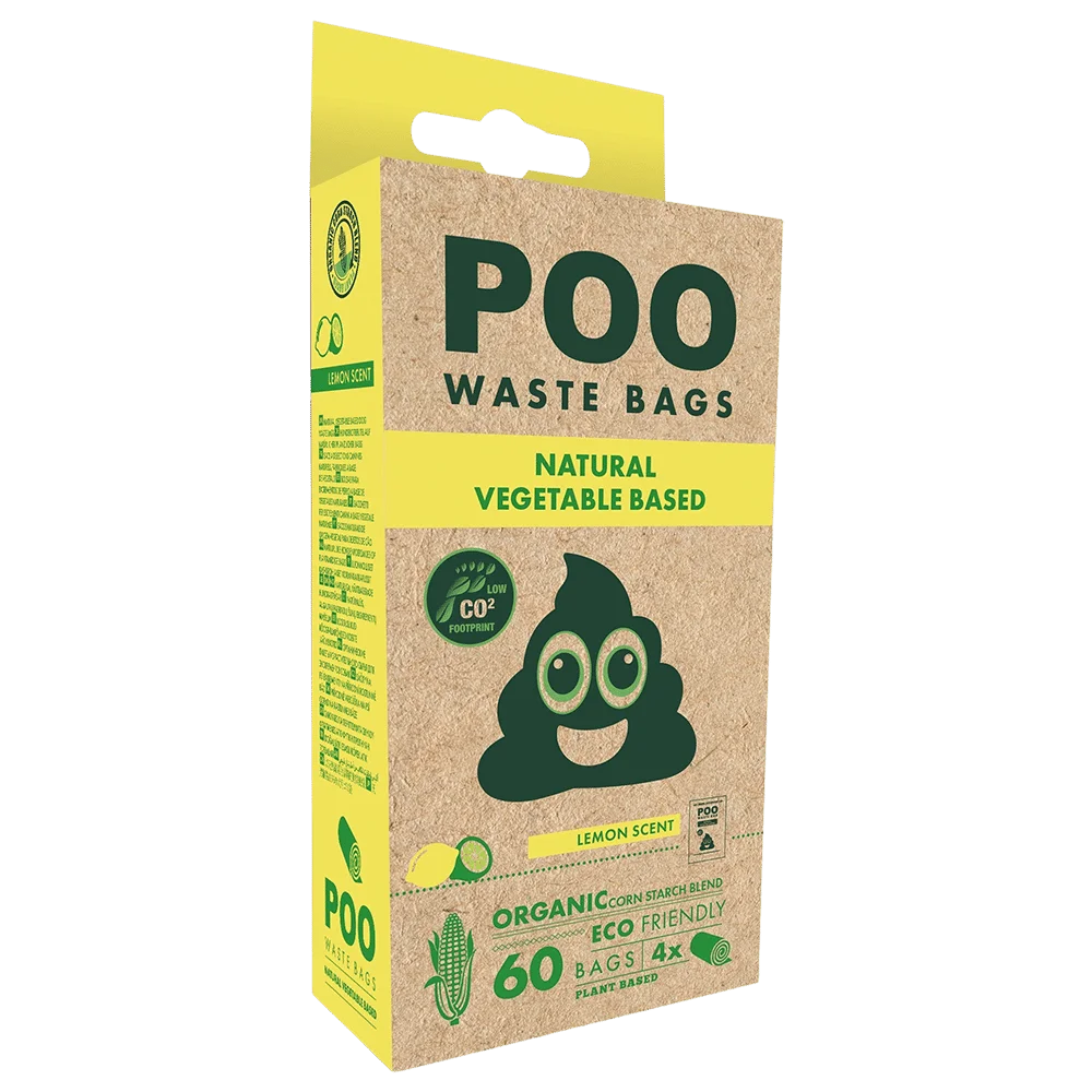 BOLSAS DESECHOS PERRO 60 BOLSAS LIMÓN