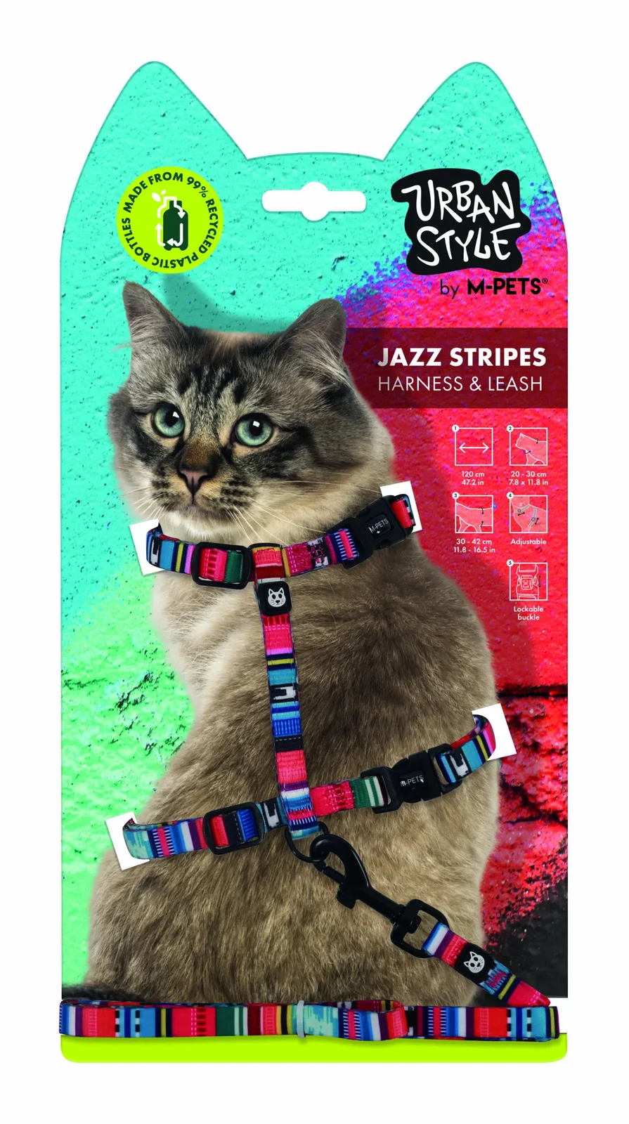 URBANSTYLE JAZZ CAT ECO SET ARNÉS&CORREA
