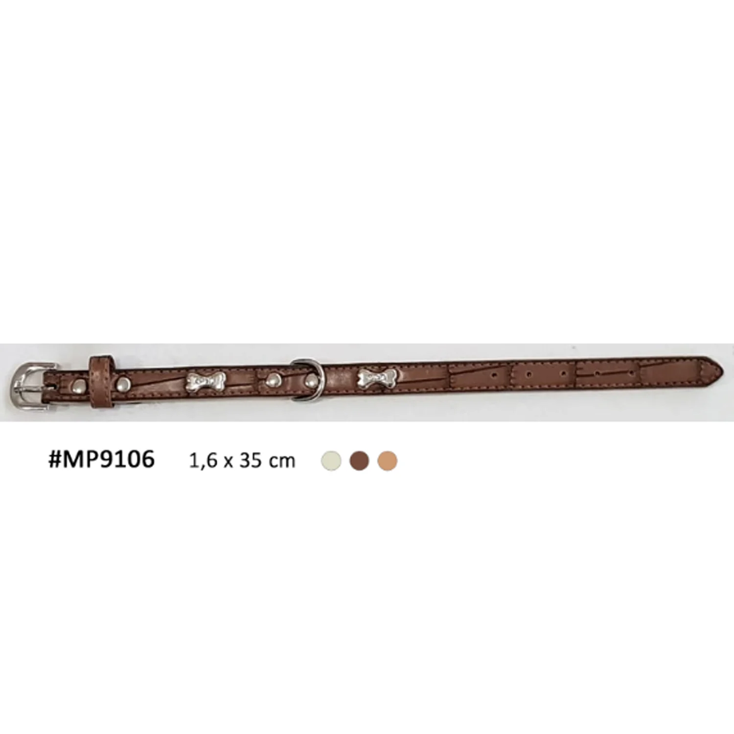 COLLAR SMALL BLING BONE M-PETS