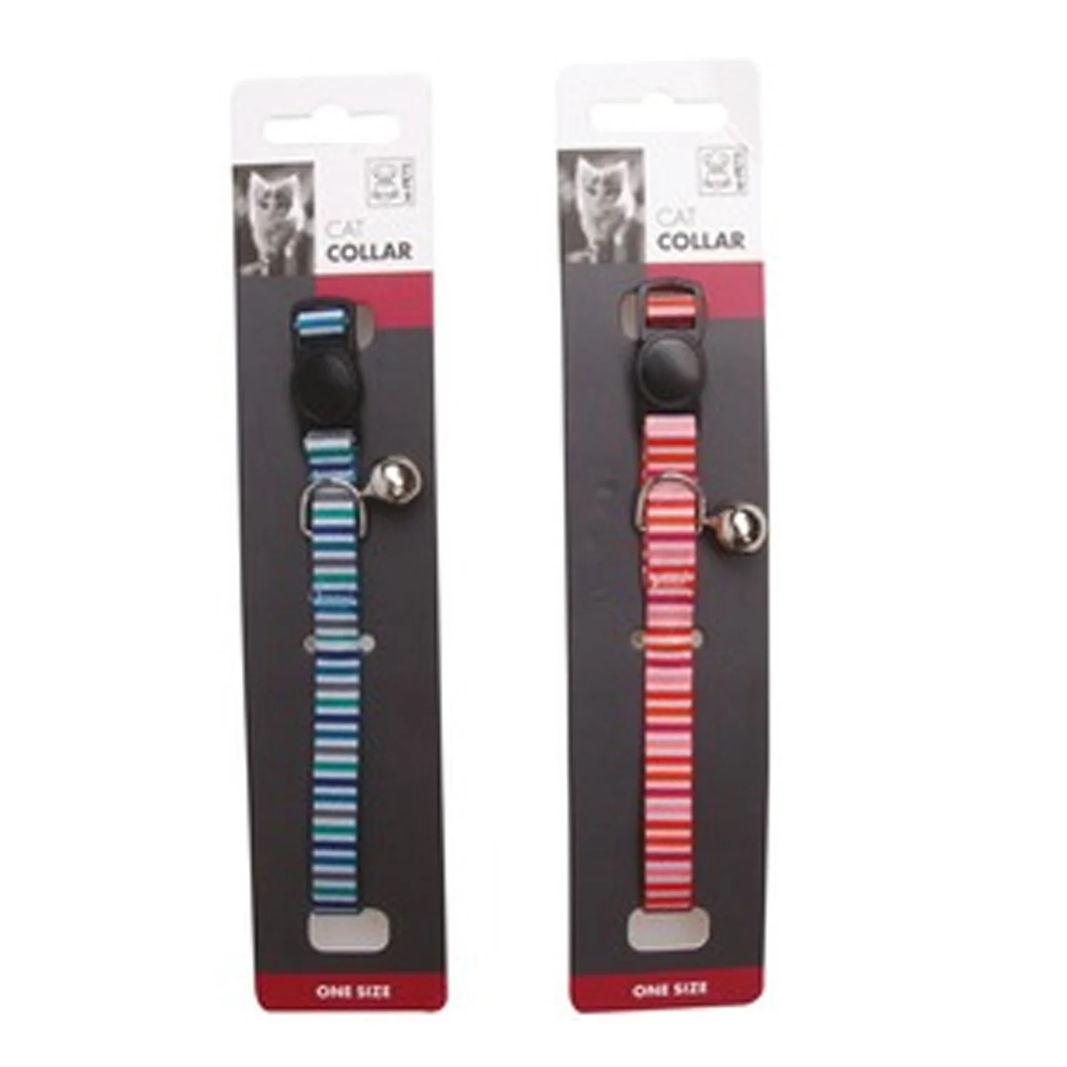 COLLAR PARA GATO LINEAS COLORES