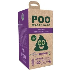 BOLSAS DESECHOS PERRO 120UND LAVANDA