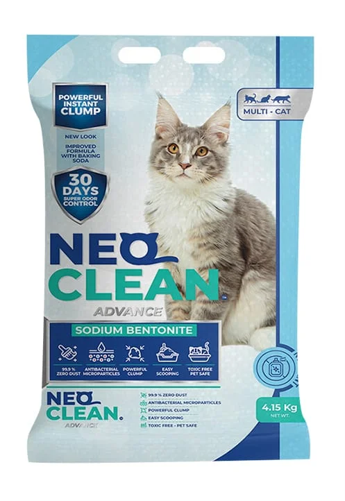 NEOCLEAN CAT LITTER 4,15 KG-SIN ESENCIA