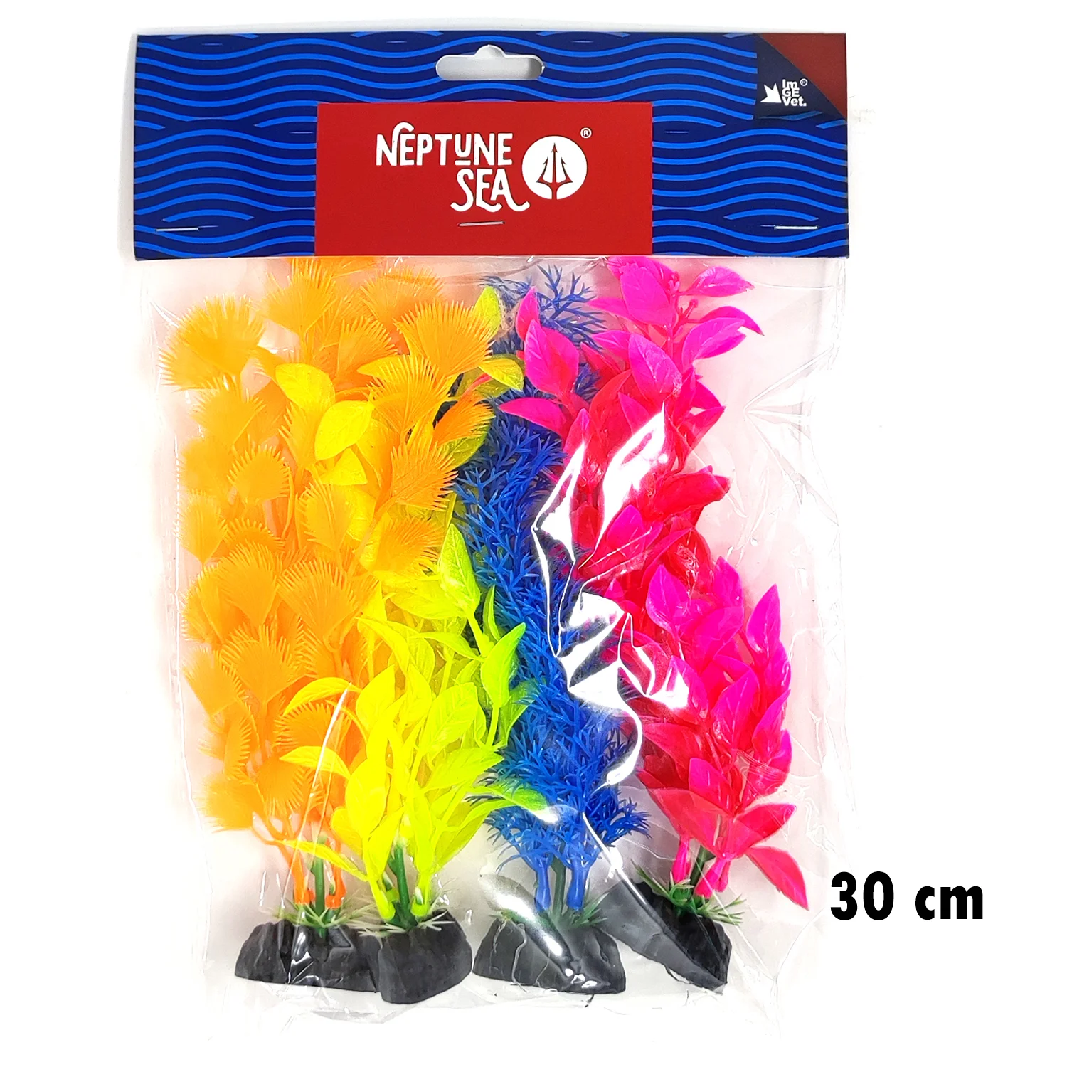 PLANTA SURTIDA COLOR 4 UDS 30 CM