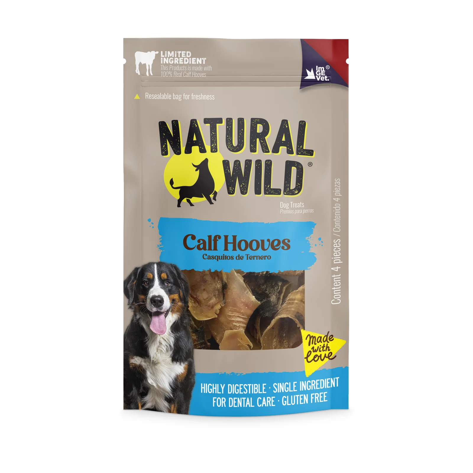 NW CASQUITOS RES /CALF HOOF 4 UNDS