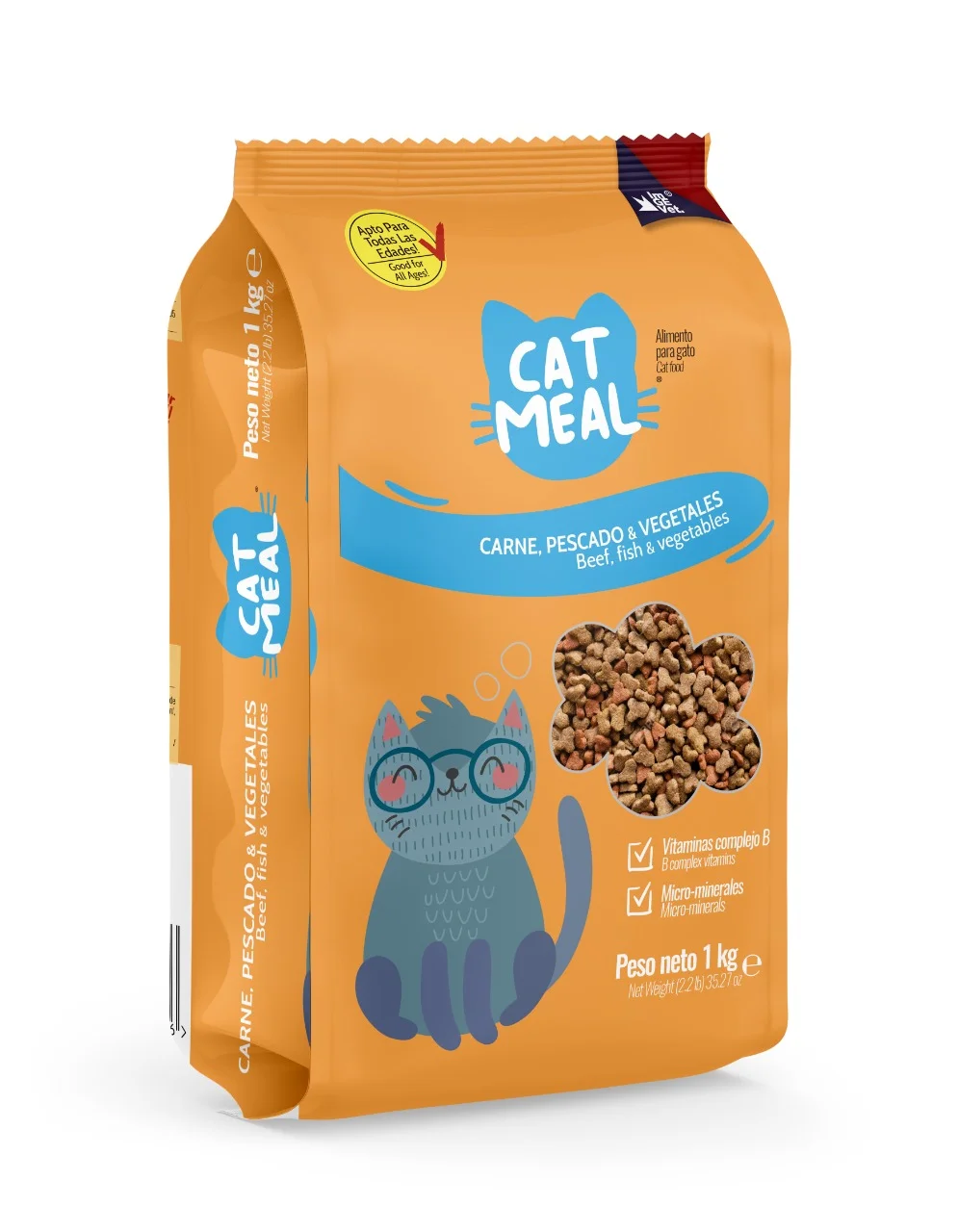 ALIMENTO CAT MEAL GATO 6.8 KG