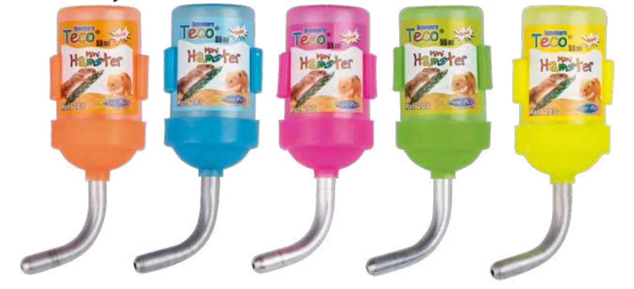 PP BEBEDERO MINI HAMSTER TECO 55 ML