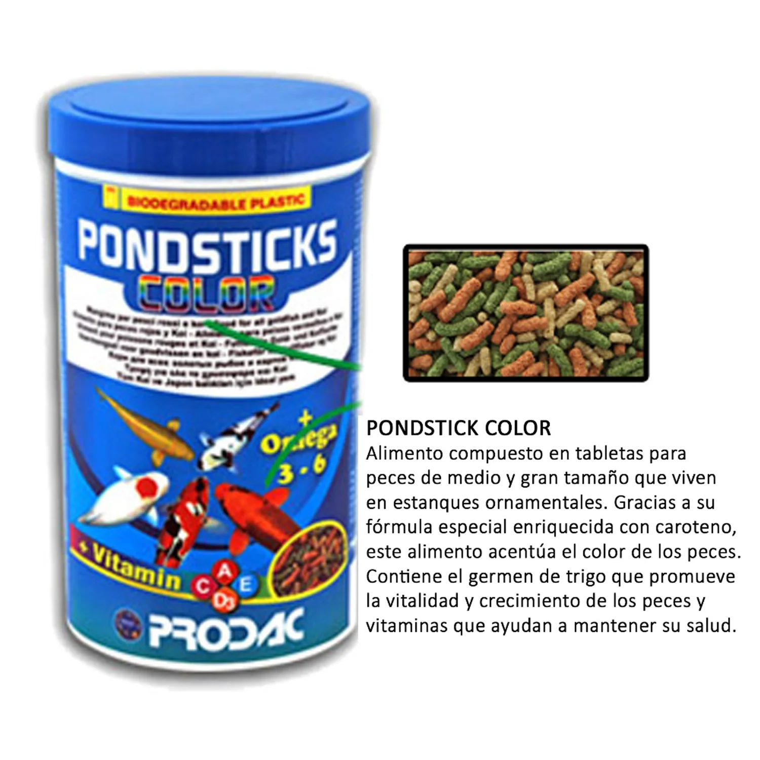 PONDSTICKS COLOR 5 KG