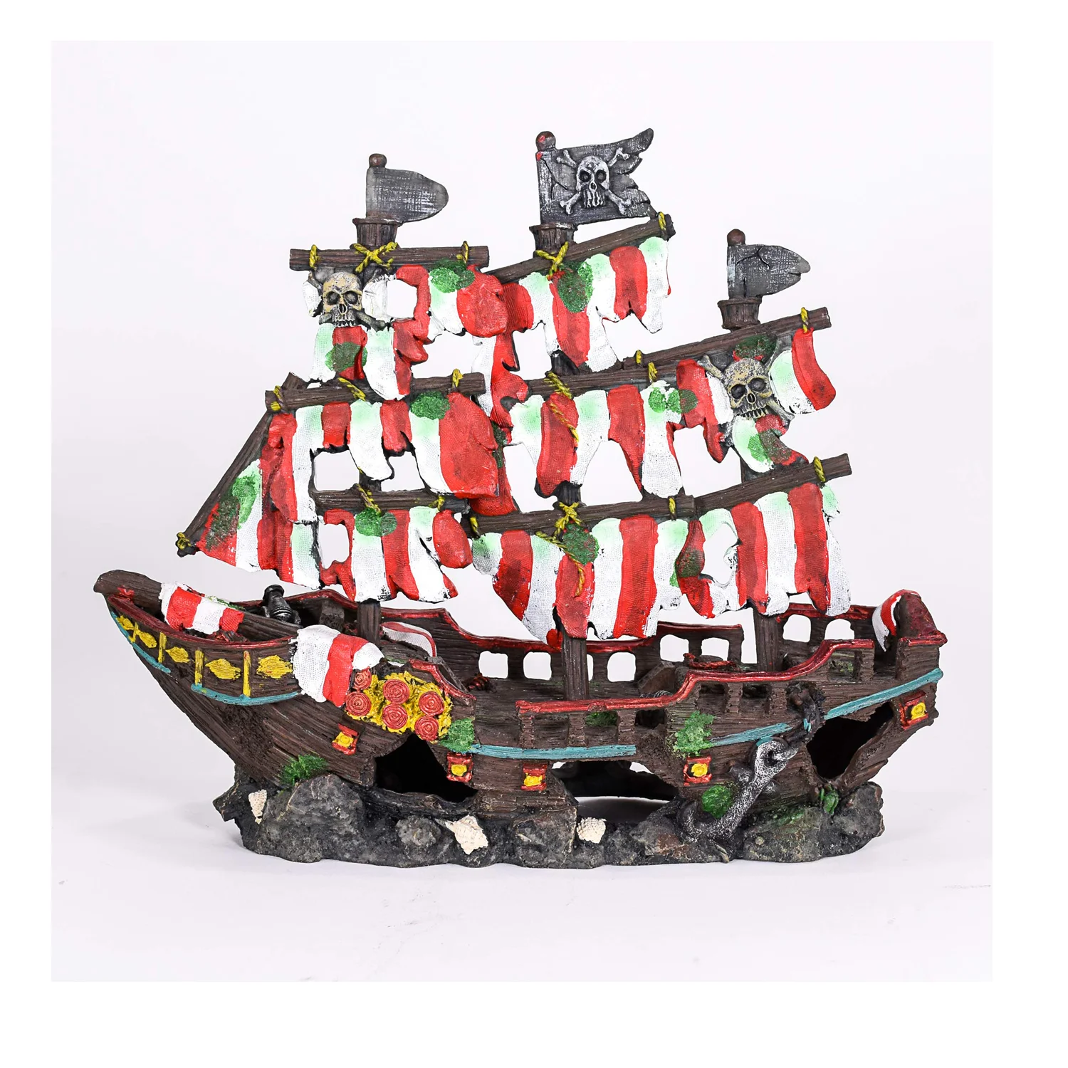 STRIPED PIRATE SHIP SMALL