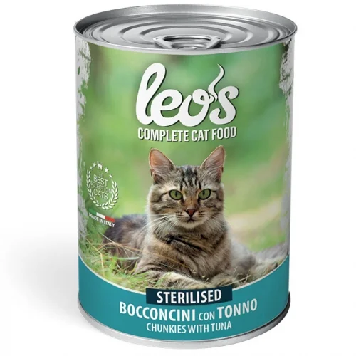SALVATAJE LEO'S GATO CASTRADO ATUN 415G