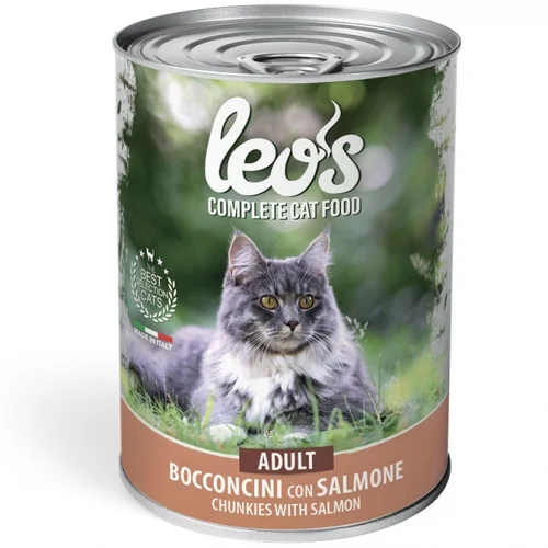 SALVATAJE LEO'S GATO ADULTO SALMON 415G