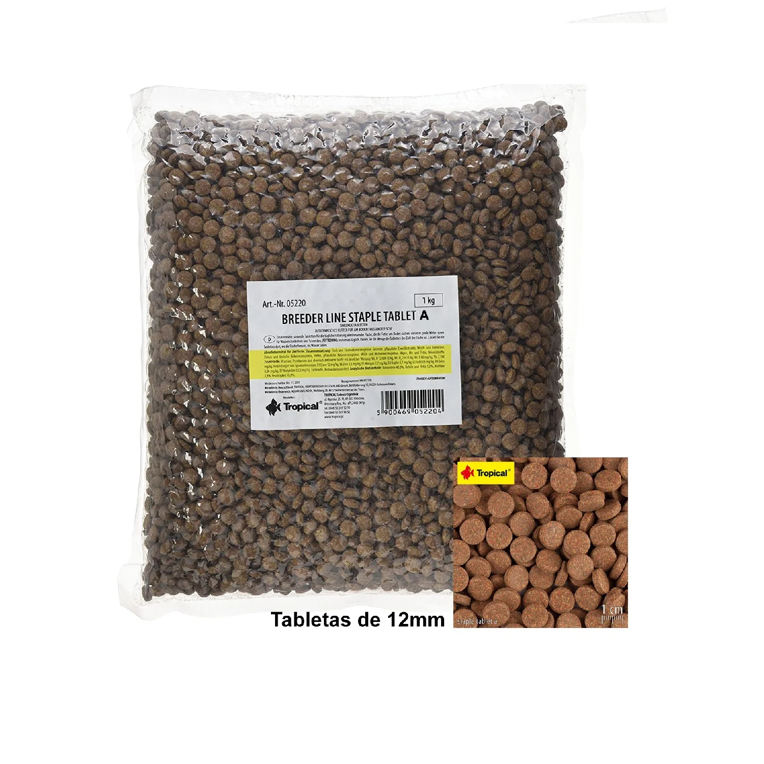 TROPICAL STAPLE TABLET A 12MM 1 KG