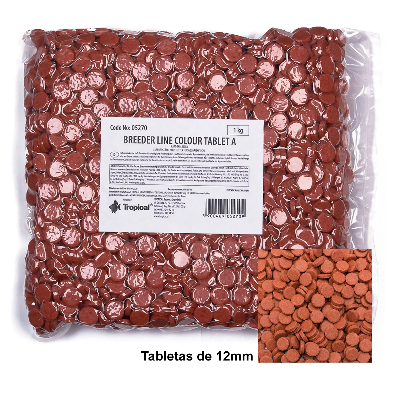 TROPICAL COLOUR TABLET A 8MM 1 KG