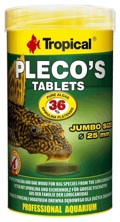 PLECO`S TABLETS 250ML/135G