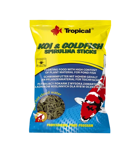 KOI&GOLDFISH SPIRULINA STICKS WOR 1000ML