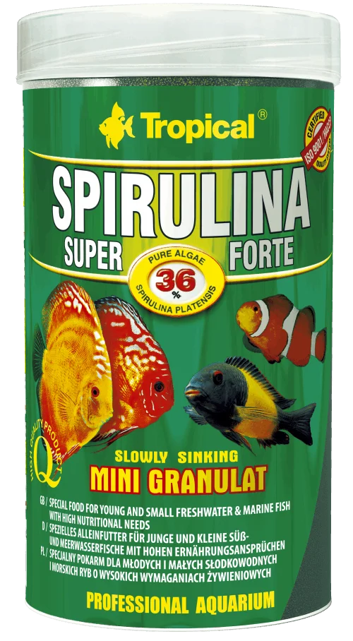 SUPER SPIRULINA FORTE MINI GRANULAT 250M