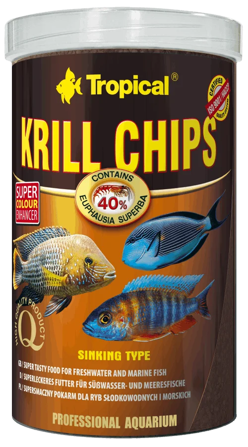 KRILL CHIPS 250ML/125G