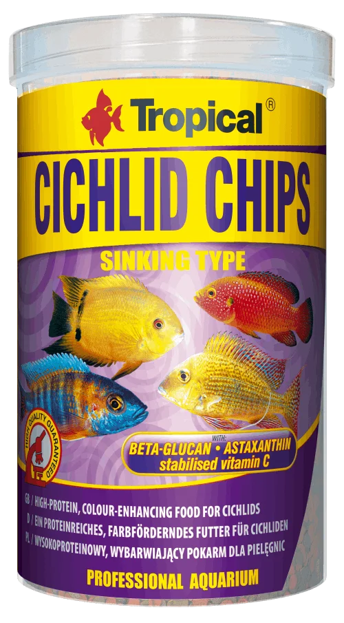 CICHLID CHIPS 250ML/130G