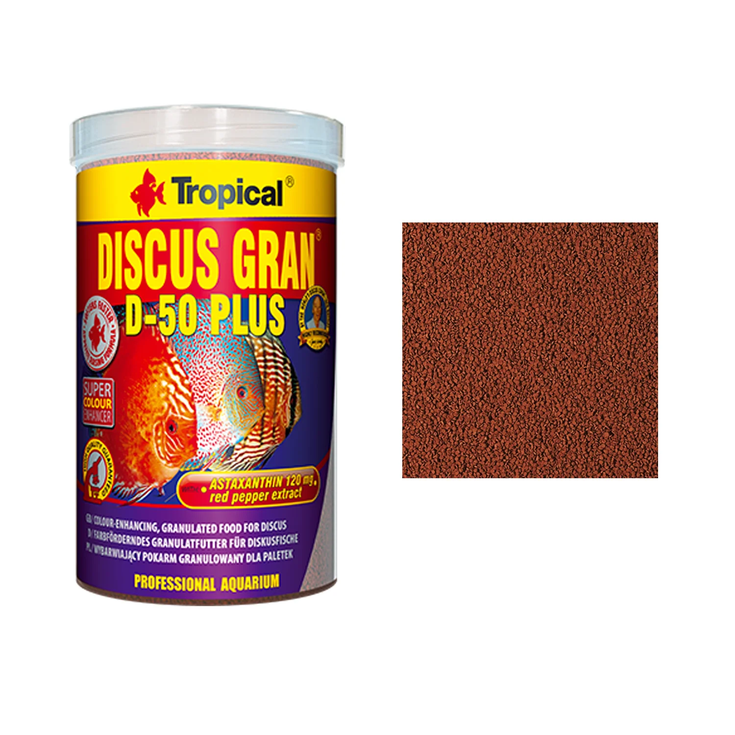 TROPICAL DISCUS GRAN D-50 PLUS 44G